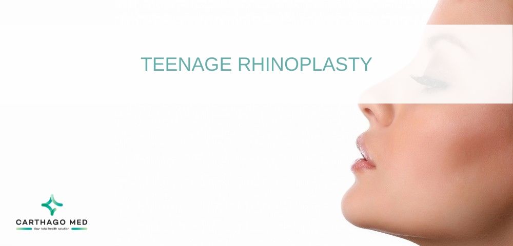 Teenage rhinoplasty