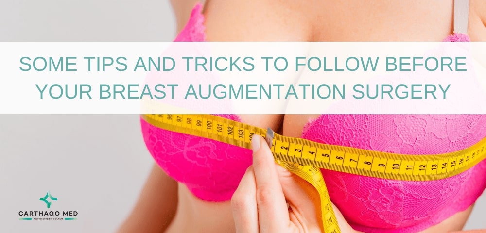 Breast augmentation surgery