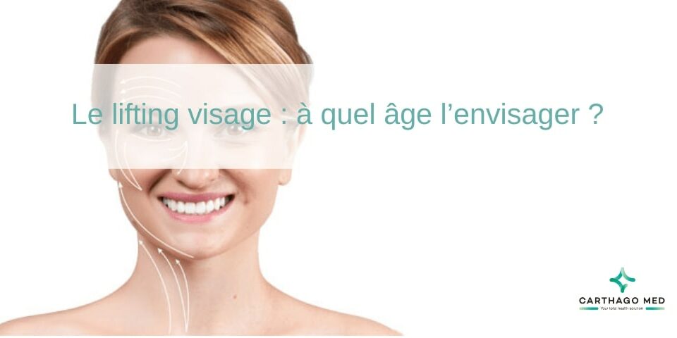 l'âge de lifting visage